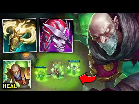 THIS NEW SEASON 13 TANK ITEM JUST BROKE SINGED! (AOE HEALING MYTHIC??)