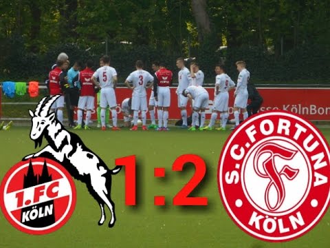 1. FC Köln U16 - Fortuna Köln U17 1:2 am 30.04.2017