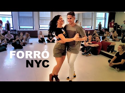 Victinho & Pamela dance workshop demonstration at the Forro New York Weekend (Autumn Edition, 2023)