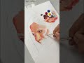 Rashmika Mandana Painting With 3 Primary Colors Acrylic Painting Shorts