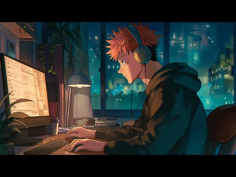 Music for your study time at home • anime lofi music | chill beats to relax/study to