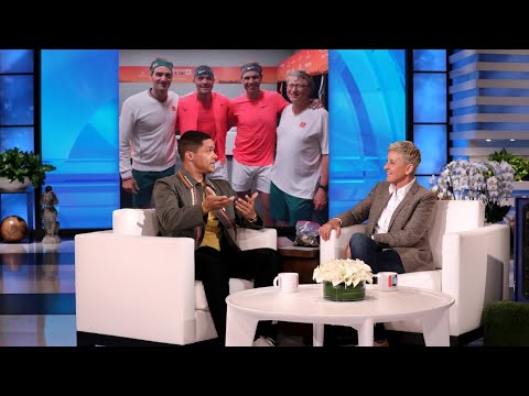 トレバー・ノア、ロジャー・フェデラーと対戦するためにプロテニスコーチのトレーニングを受ける (Trevor Noah Trained with Pro Tennis Coaches to Play Against Roger Federer)