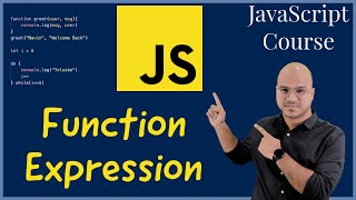 #24 Function Expression in JavaScript