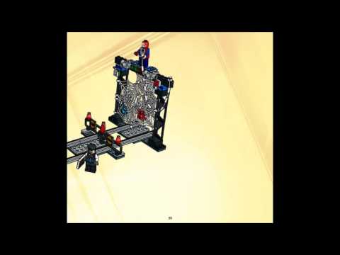 4855 LEGO Spiderman Spider Man's Train Rescue (Instruction Booklet)