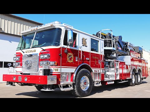 Arrow XT™ 100’ Ascendant® Heavy-Duty Aerial Tower – Ketchikan, AK