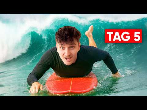 LEARN TO SURF in 7 days! Surf camp Portugal (self-experiment)