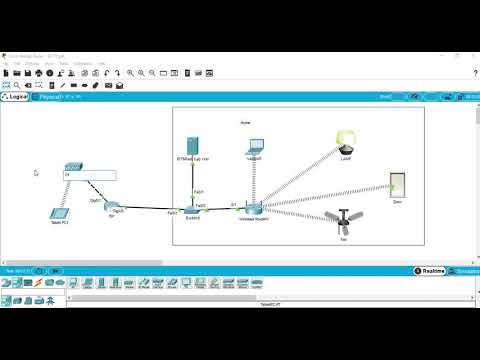 How to Control IoT Devices From Remote Location in Cisco Packet tracer