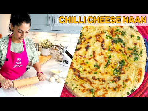 The BEST Garlic Chilli Cheese Naan  Soft, Cheesy & Ready in Minutes