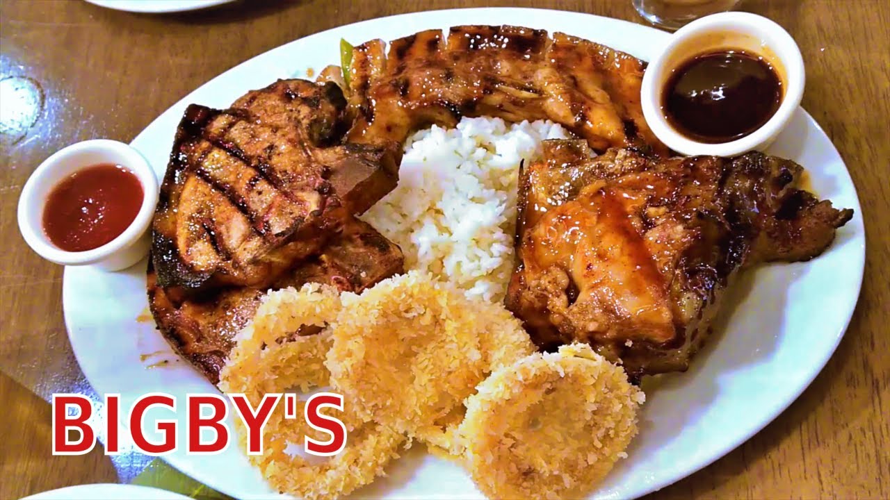 Delicious Lunch at Bigby's Restaurant, SM Seaside City Cebu, SRP, Cebu City, Philippines