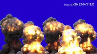 爆弾が降ってきて爆発するbb素材
