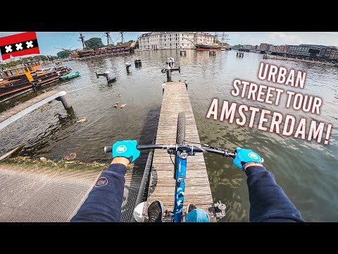 URBAN MTB STREET TOUR Amsterdam, Netherlands!