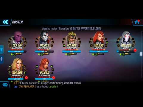 Marvel Strike Force Best Characters For DD4