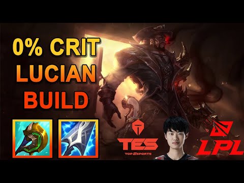 *NEW* NO CRIT LUCIAN BUILD FROM TES KNIGHT