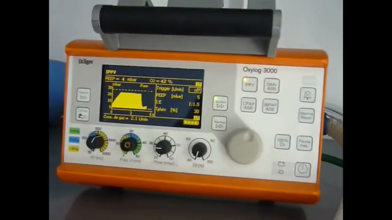 Dräger Oxylog 3000 plus Аппарат ИВЛ - купить в Москве по выгодной цене ...