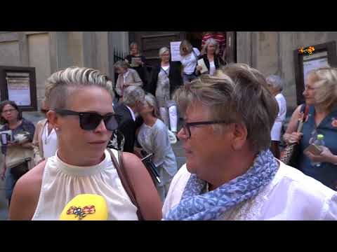 Tårfyllt när fansen tog farväl av Lill-Babs