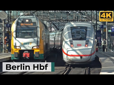 Berlin Hbf 03.04.2025 - Bahnknoten Berlin: ICE‑ & EuroCity‑Verkehr, Regional‑ und S‑Bahn‑Anbindung