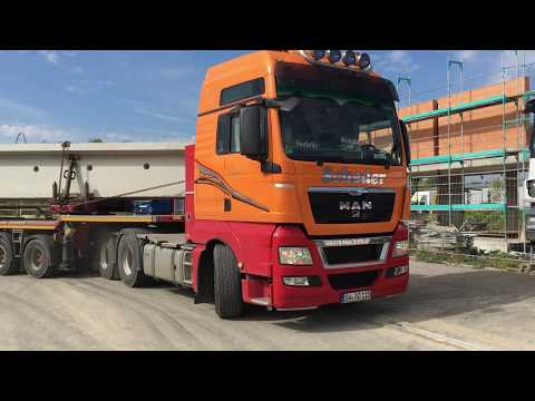 Schwertransport | myPSA Neubau des Post SV Augsburg e.V.