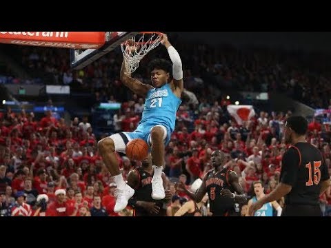 NCAA　八村塁、開幕戦で大暴れ！キャリアハイの33得点！　Rui Hachimura vs Idaho State Highlight