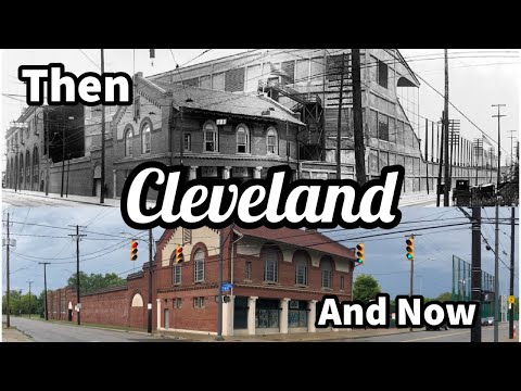 オハイオ州クリーブランドの昔と今: スタジアム、橋、建物など…