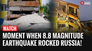 Caught on Cam: Powerful 8.8 Magnitude Earthquake Shakes Russia | Russia Earthquake | Tsunami Alert