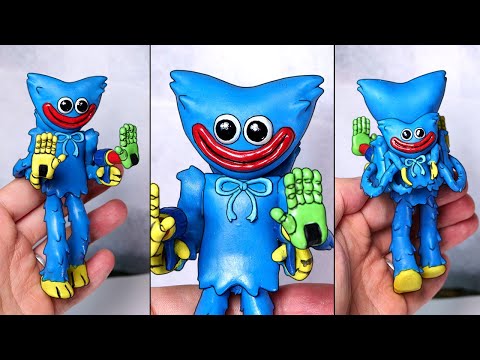 Making Huggy Wuggy Player Skin Sculpture Timelapse [Project: Playtime]