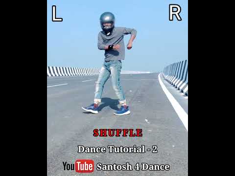 Shuffle Dance tutorial - 2 2022, santosh 4 dance, Hai Mora Heartbeat Tik Tik, Love Promise, #helmet