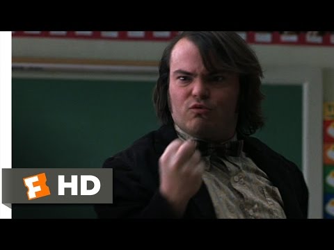 The School of Rock part 1 (school vocabulary, modals of ability)