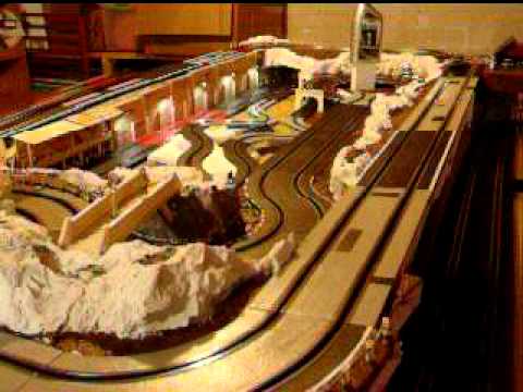 Carrera 1/43: 10 cars racing at the same time!