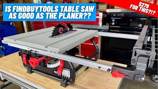 FindBuyTool Table Saw || Full Review || Brand New and Budget Priced