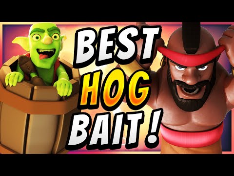 NERF-PROOF! BEST HOG BAIT DECK NEVER DIES! — Clash Royale