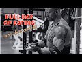 FULL DAY OF EATING IN BODYBUILDING PREP: REFEED EDITION