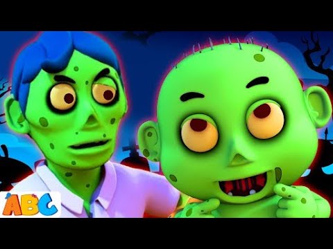 💫 New Johny Johny Yes Papa Nursery Rhyme | 🎃👻 Zombie Spooky 3D Halloween Songs @AllBabiesChannel