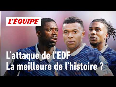 Mbappé, Dembélé, Olise... La France a-t-elle la meilleure attaque de son histoire ?