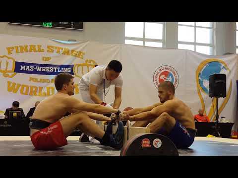 Mas-wrestling World Cup 2019, Men 80kg, Russia vs Georgia