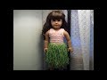 Aloha Hula Doll - Part 1: Grass Skirted Dress - Red Heart Yarn Pattern