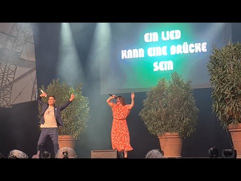 Eloy de Jong - Ein Lied kann eine Brücke sein (live) @ Buga23 Mannheim Spinelli Hauptbühne