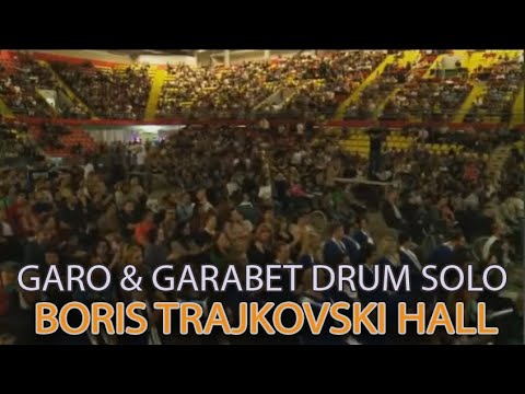 Garo Tavitjan  & Garabet Tavitjan Drum solo - Boris Trajkovski Hall