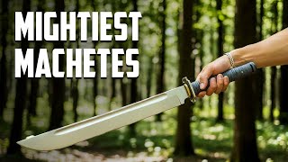 25 Mightiest Machetes for Survival & Self Defense | Brazilian Machete or Japanese Nata?