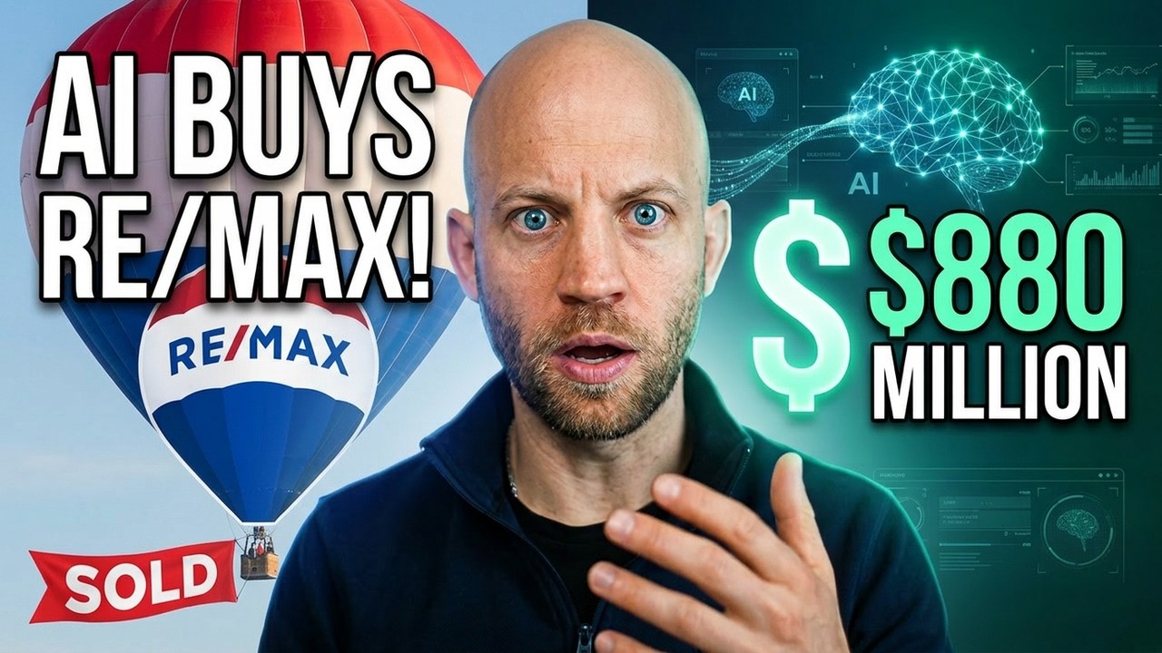 RE/MAX just got bought for $880 million by an AI brokerage