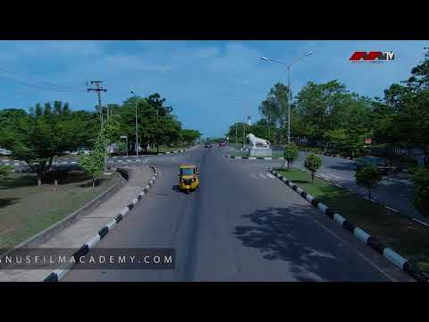 Drone Aerial Tour: Enugu Government House Road & Okpara Square