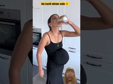Ibu hamil minum soda‼️