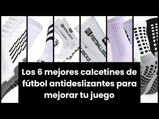 Vídeo relacionado con Utensilsto 4 pares de calcetines de fútbol para niños, antideslizantes, calcetines de fútbol, calcetines deportivos antideslizantes para fútbol, baloncesto, correr, rugby, tenis, Blanco, 35-39