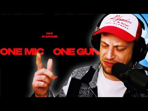 Nas & 21 Savage - One Mic. One Gun. REACTION