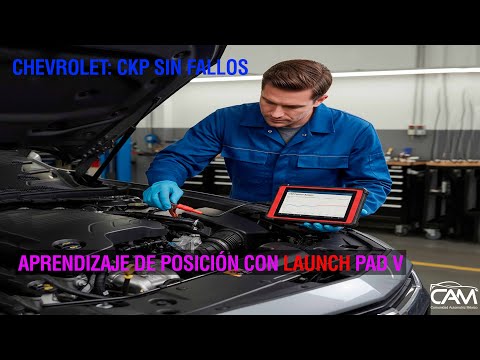 APRENDIZAJE DEL SENSOR CKP CON EQUIPO LAUNCH
