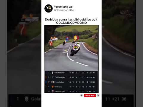 Derbiden sonra ilaç gibi geldi😂😂