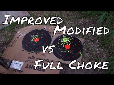 Why Buy a Full Choke: Benelli Improved Modified vs Pattermaster Code Black
