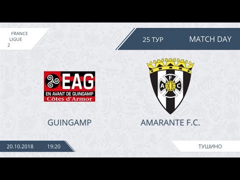 AFL18. France. Ligue 2. Day 25. Guingamp - Amarante