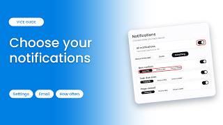 How to Choose Which Notifications You Get