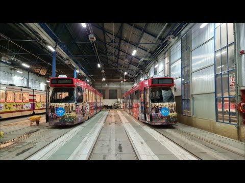 HTM MAT-rit 73 Remise Scheveningen - Remise Zichtenburg via Station Den Haag HS | GTL8 3118 | 2020