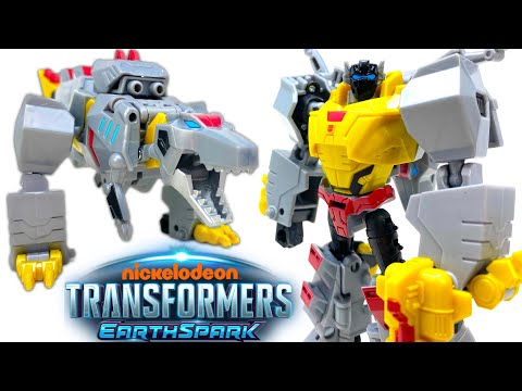 Transformers EARTHSPARK Deluxe Class GRIMLOCK Review